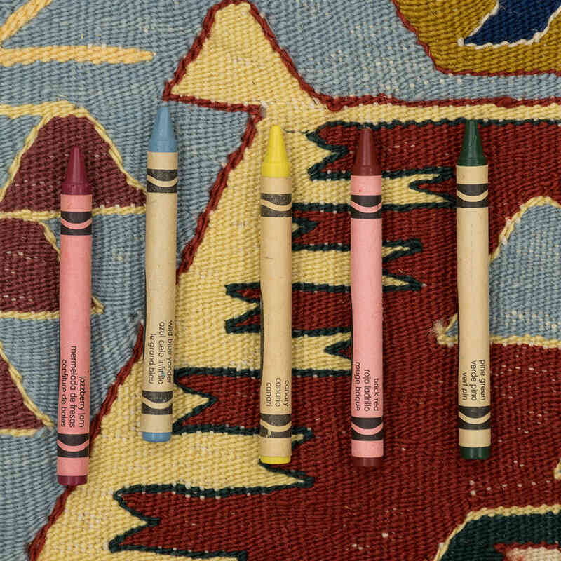Nueva Alfombra Turca Kilim - 115 cm x 175 cm - K0077630