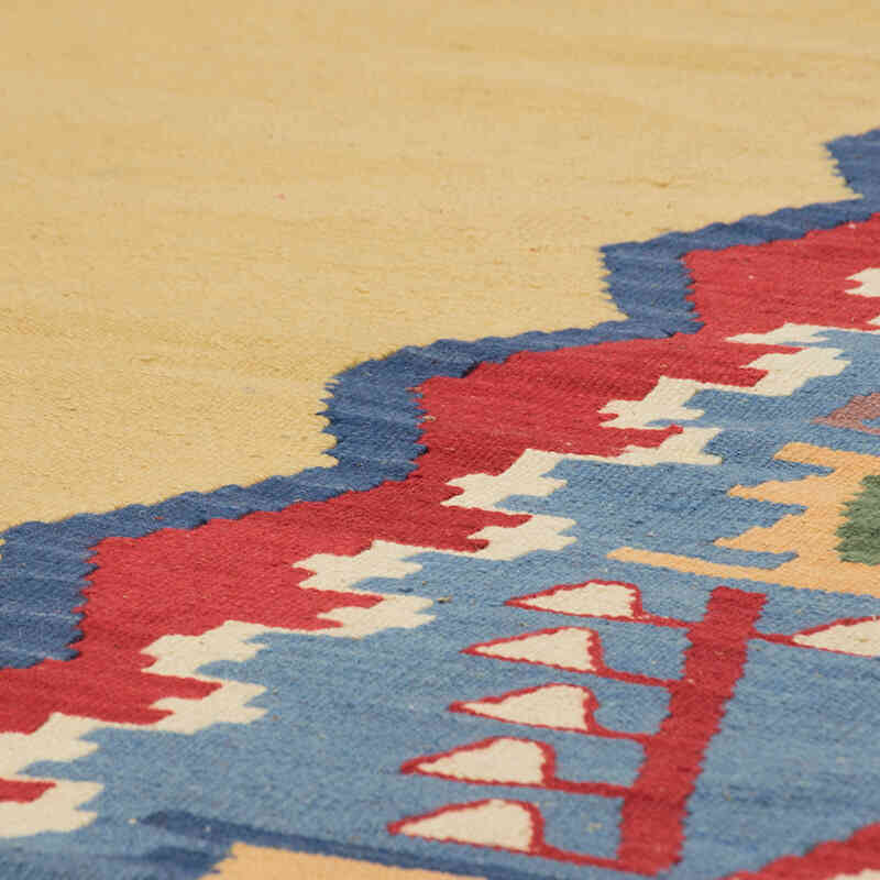 New Handwoven Turkish Kilim Rug - 3' 10" x 5' 8" (46" x 68") - K0077635