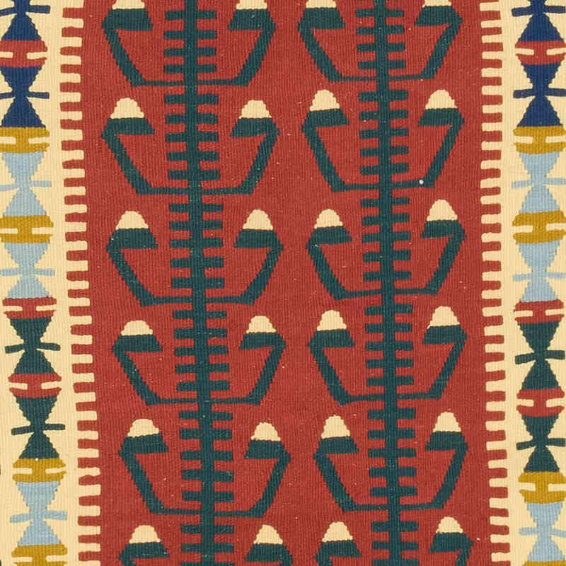 Nueva Alfombra Turca Kilim - 128 cm x 174 cm - K0077639