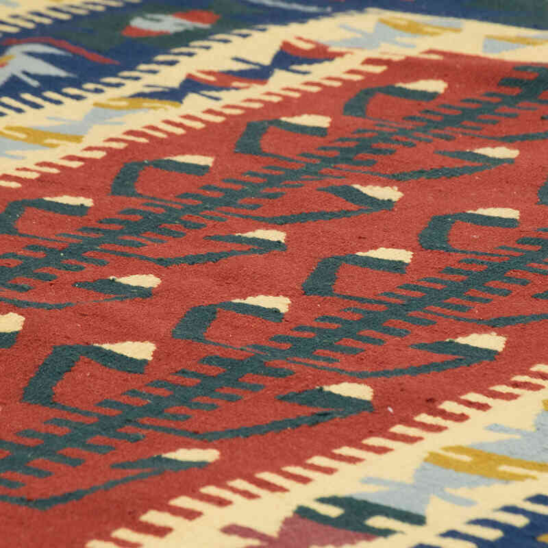 Nueva Alfombra Turca Kilim - 128 cm x 174 cm - K0077639
