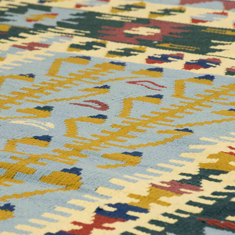 New Handwoven Turkish Kilim Rug - 3' 9" x 5' 3" (45" x 63") - K0077640