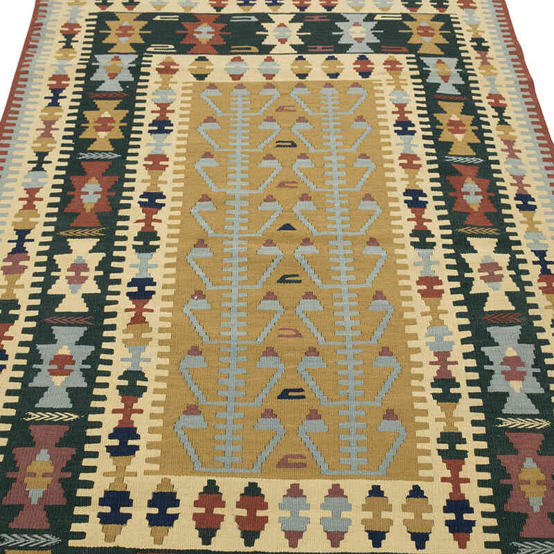 Yeni Kök Boya El Dokuma Kilim - 115 cm x 172 cm - K0077644