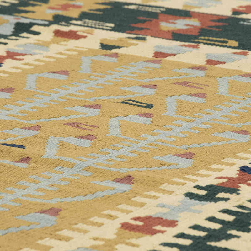 Yeni Kök Boya El Dokuma Kilim - 115 cm x 172 cm - K0077644