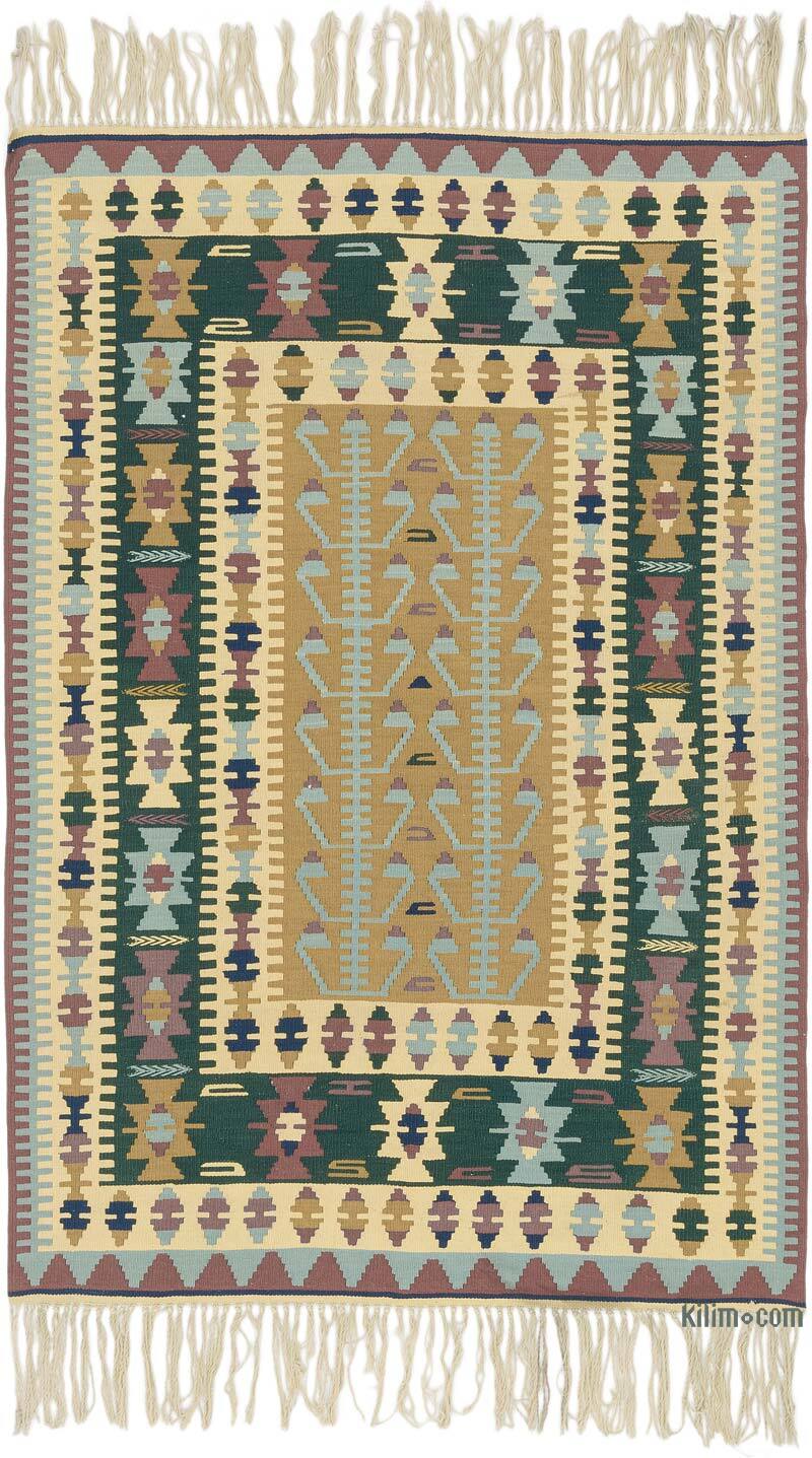 Yeni Kök Boya El Dokuma Kilim - 115 cm x 172 cm - K0077644