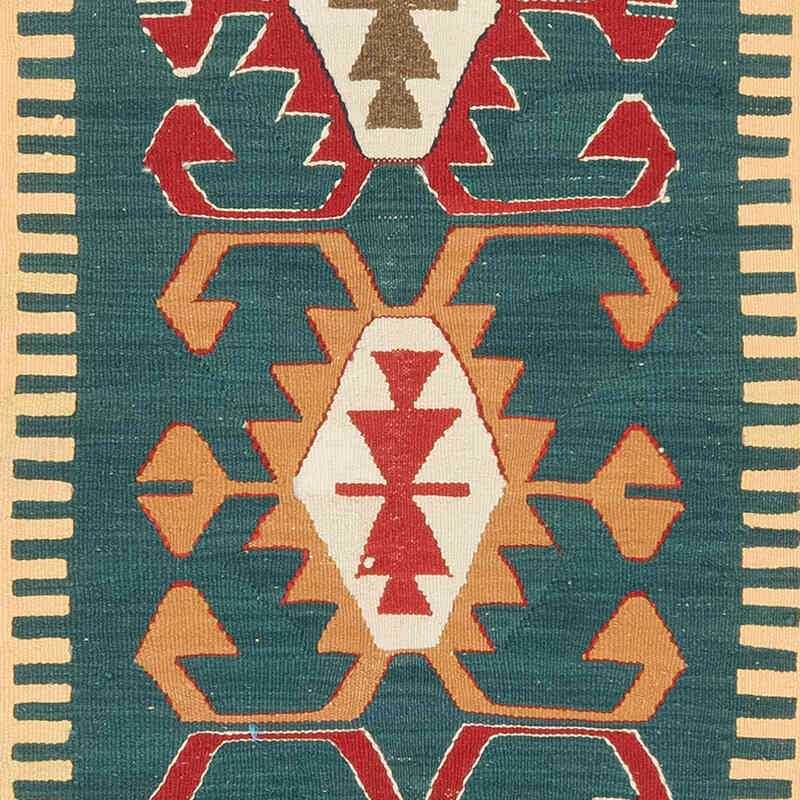 Nueva Alfombra Turca Kilim - 108 cm x 153 cm - K0077645
