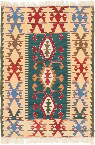 Nueva Alfombra Turca Kilim - 108 cm x 153 cm