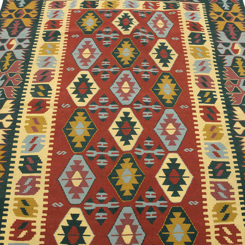 Nueva Alfombra Turca Kilim - 125 cm x 175 cm - K0077646