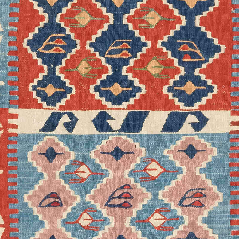 New Handwoven Turkish Kilim Rug - 3' 8" x 5' 4" (44" x 64") - K0077648