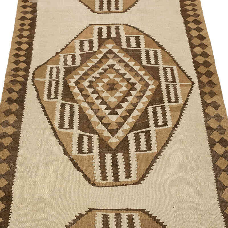Corredor Vintage Herki Kilim - 95 cm x 295 cm - K0077649