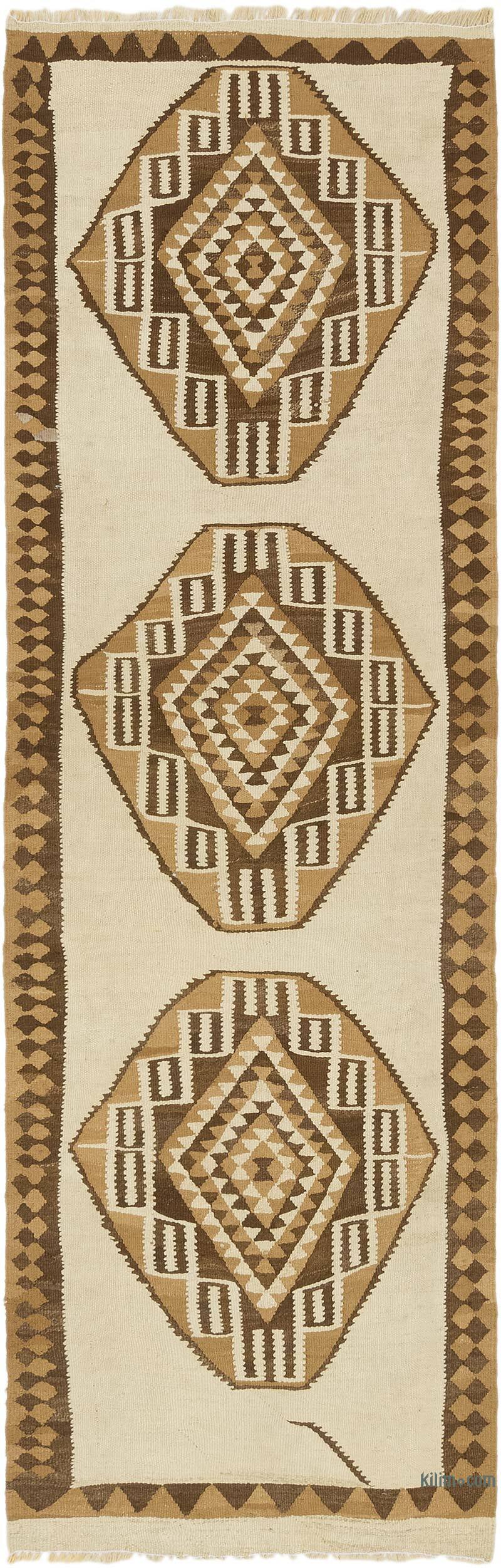 Corredor Vintage Herki Kilim - 95 cm x 295 cm - K0077649