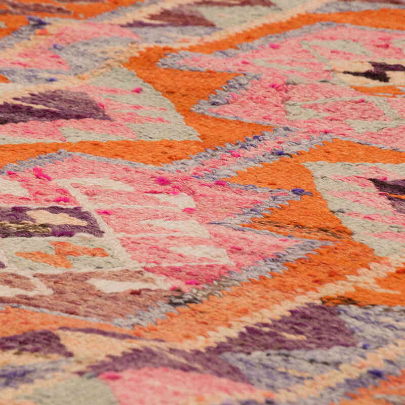 Corredor Vintage Herki Kilim - 90 cm x 283 cm - K0077650