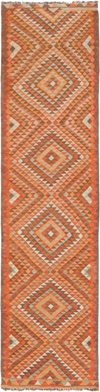 Corredor Vintage Herki Kilim - 86 cm x 337 cm
