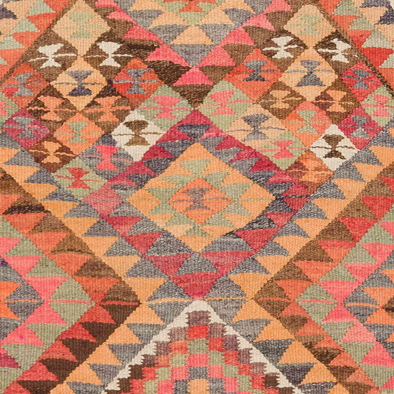 Corredor Vintage Herki Kilim - 99 cm x 317 cm - K0077654