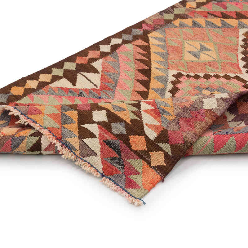 Corredor Vintage Herki Kilim - 99 cm x 317 cm - K0077654