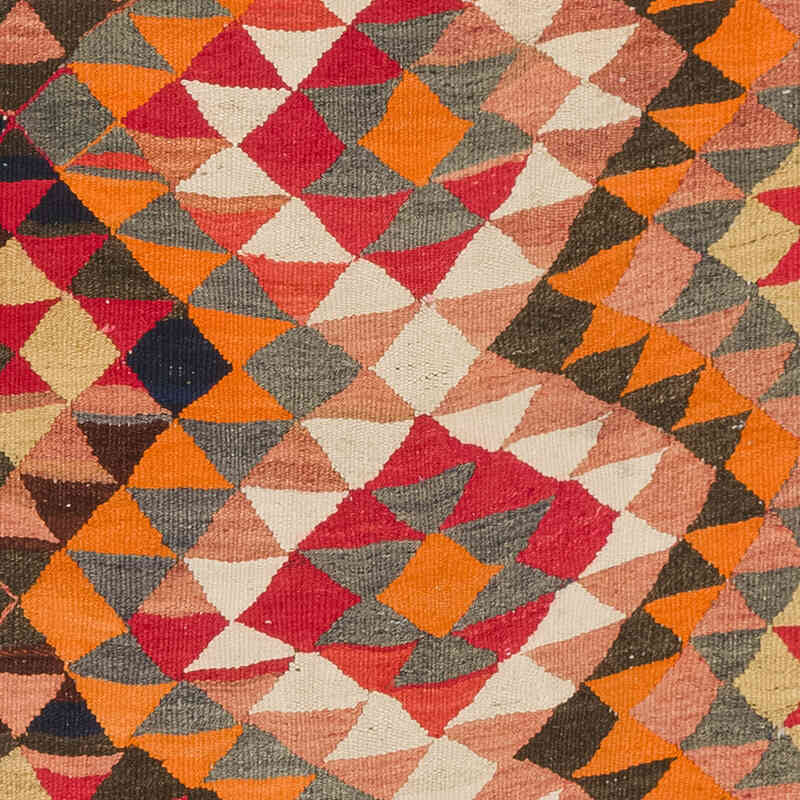 Corredor Vintage Herki Kilim - 102 cm x 256 cm - K0077655