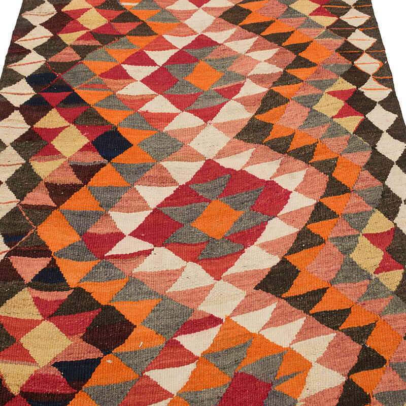 Corredor Vintage Herki Kilim - 102 cm x 256 cm - K0077655