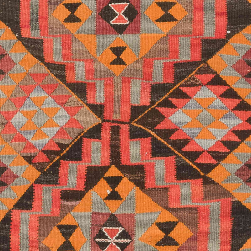 Corredor Vintage Herki Kilim - 86 cm x 288 cm - K0077656