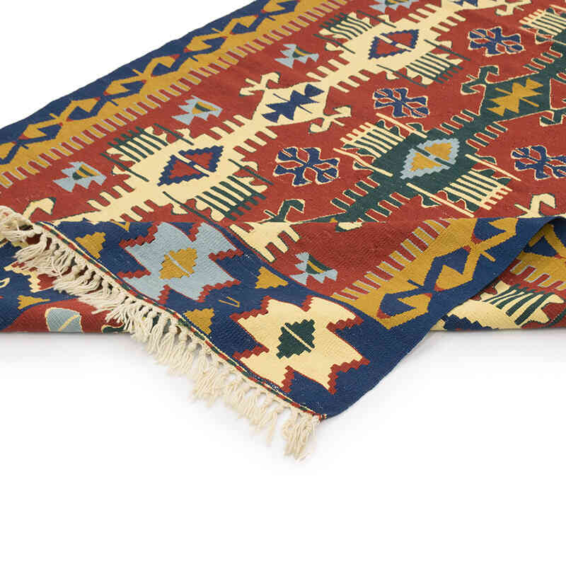 Nueva Alfombra Turca Kilim - 114 cm x 172 cm - K0077659