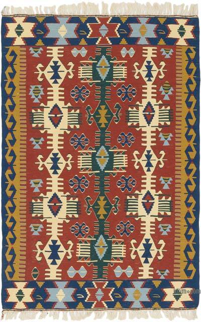 Nueva Alfombra Turca Kilim - 114 cm x 172 cm