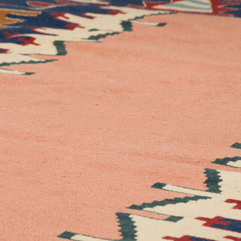 New Handwoven Turkish Kilim Rug - 3' 8" x 5' 5" (44" x 65") - K0077660