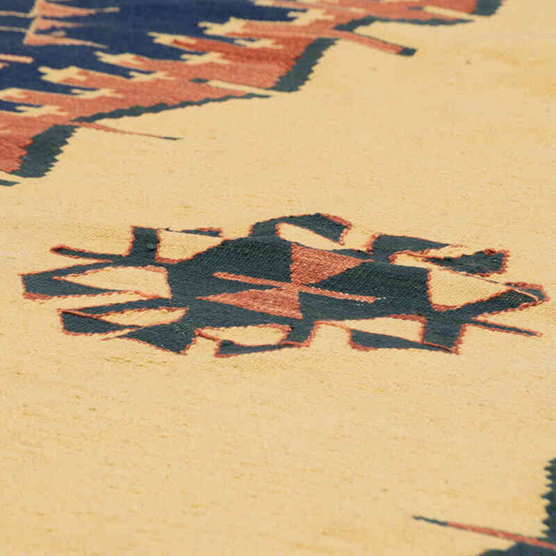 New Handwoven Turkish Kilim Rug - 3' 8" x 5' 7" (44" x 67") - K0077661