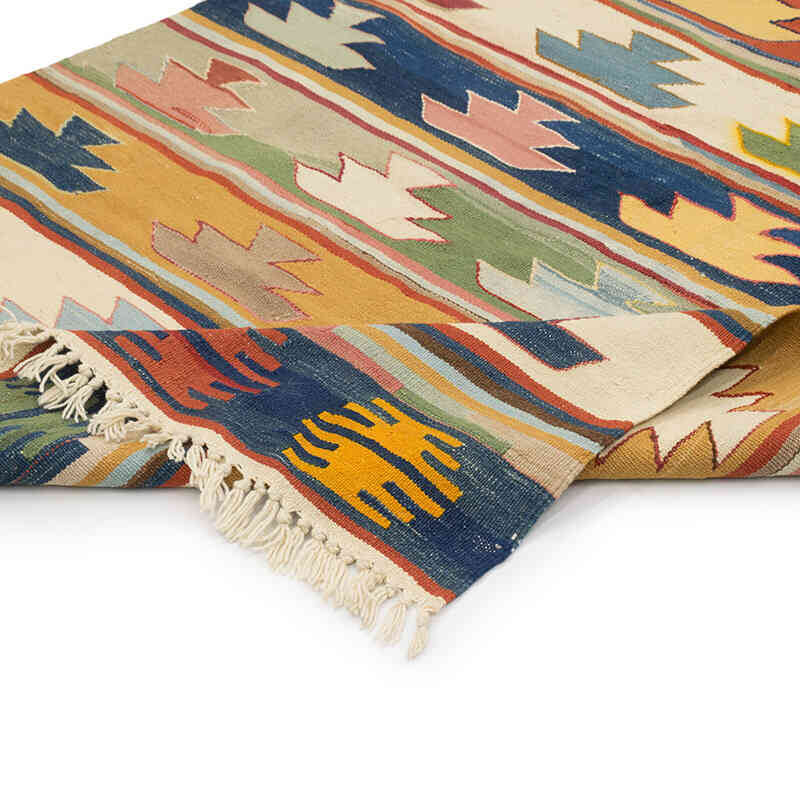 Nueva Alfombra Turca Kilim - 117 cm x 184 cm - K0077664