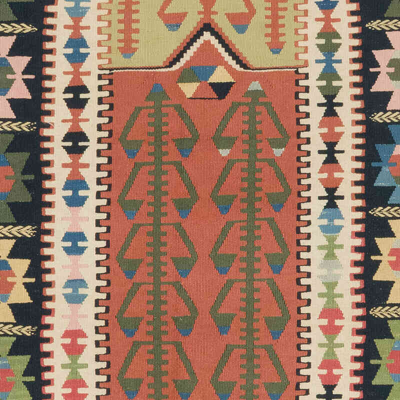 Nueva Alfombra Turca Kilim - 124 cm x 185 cm - K0077668