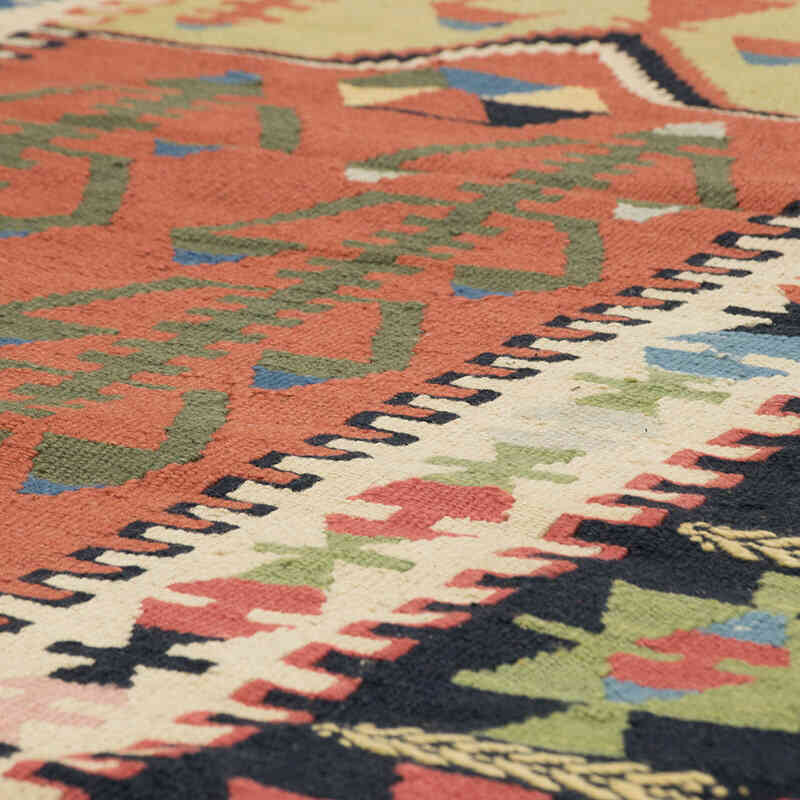 Nueva Alfombra Turca Kilim - 124 cm x 185 cm - K0077668