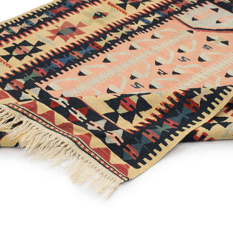 New Handwoven Turkish Kilim Rug - 3' 11" x 5' 4" (47" x 64") - K0077670