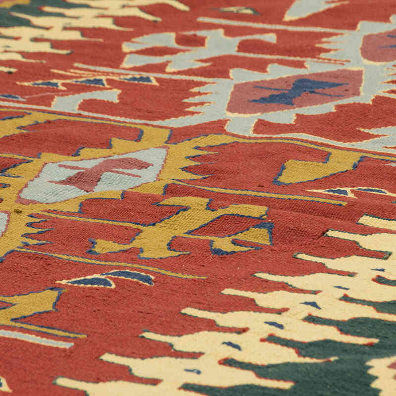 New Handwoven Turkish Kilim Rug - 3' 9" x 5' 7" (45" x 67") - K0077673