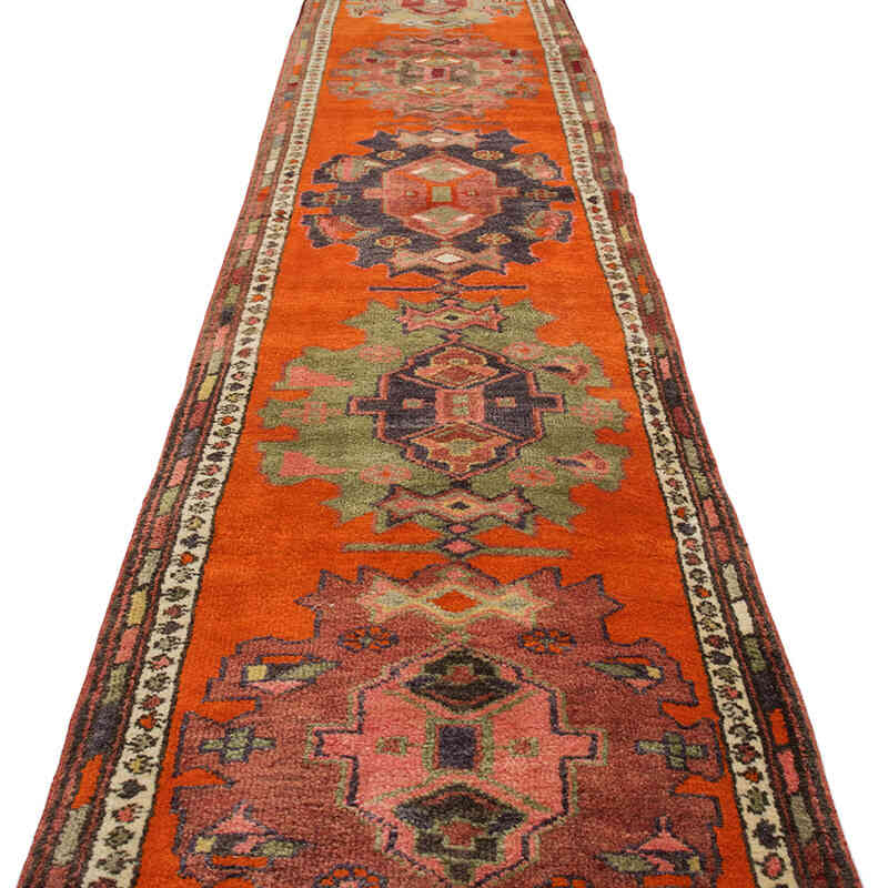 Vintage Anadolu Yolluk - 91 cm x 420 cm - K0077678