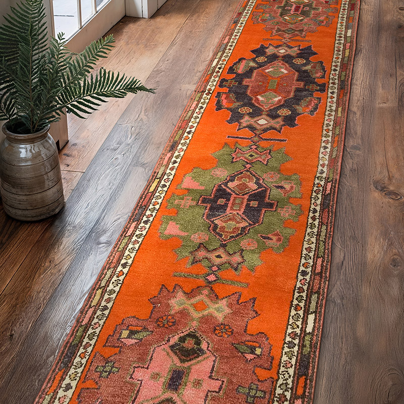 Vintage Anadolu Yolluk - 91 cm x 420 cm - K0077678