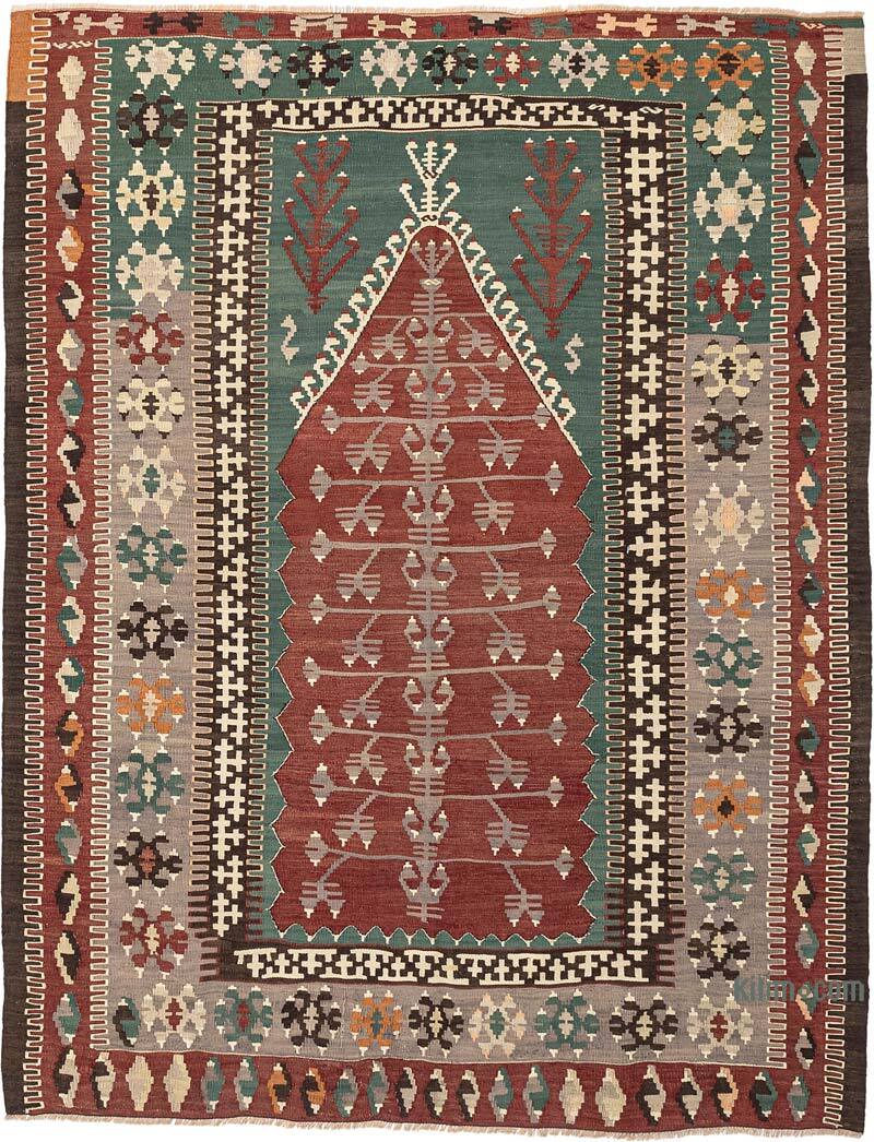 Vintage Konya Obruk Kilimi - 170 cm x 220 cm - K0077703
