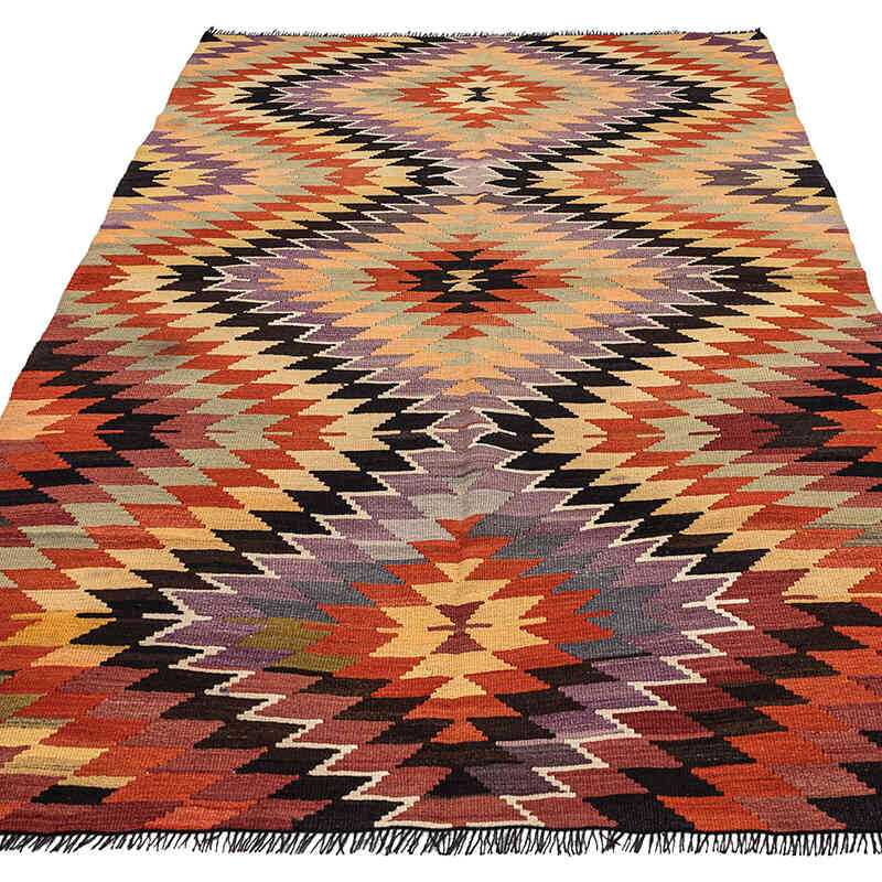 Vintage Mut Kilim Rug - 5' 4" x 8' 10" (64" x 106") - K0077705