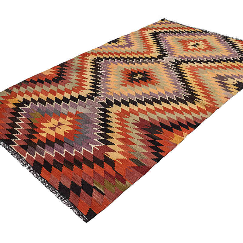 Vintage Mut Kilim Rug - 5' 4" x 8' 10" (64" x 106") - K0077705