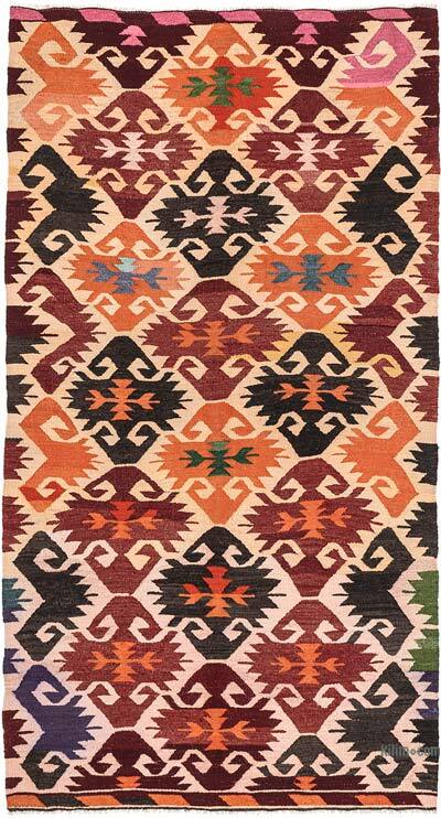 Alfombra Vintage Antalya Kilim - 152 cm x 279 cm