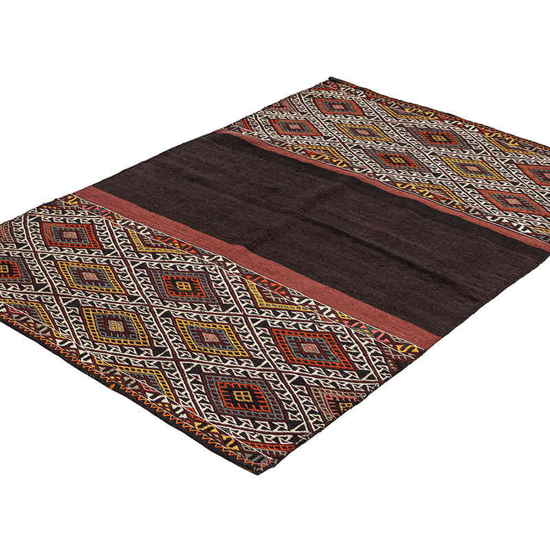 Alfombra Vintage Bayburt Kilim - 119 cm x 161 cm - K0077712