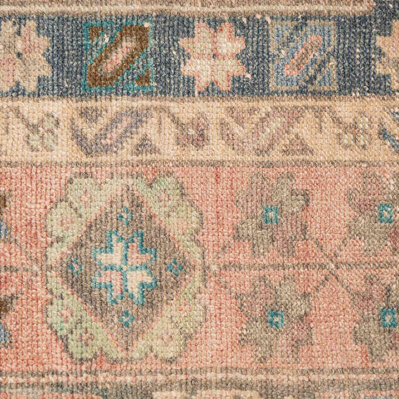 Alfombra Vintage Turca Anudada a Mano - 116 cm x 207 cm - K0077719