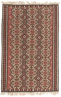 Vintage Van Kilim Rug - 3' 3" x 4' 10" (39" x 58")