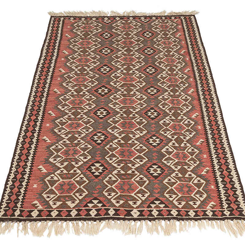 Vintage Van Kilim Rug - 3' 3" x 4' 10" (39" x 58") - K0077721
