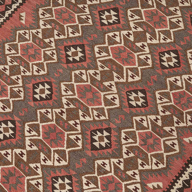 Vintage Van Kilim Rug - 3' 3" x 4' 10" (39" x 58") - K0077721
