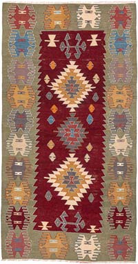 Afyon Kilimi - 143 cm x 270 cm