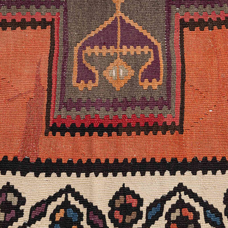 Alfombra Vintage Kuba Kilim - 159 cm x 256 cm - K0077730