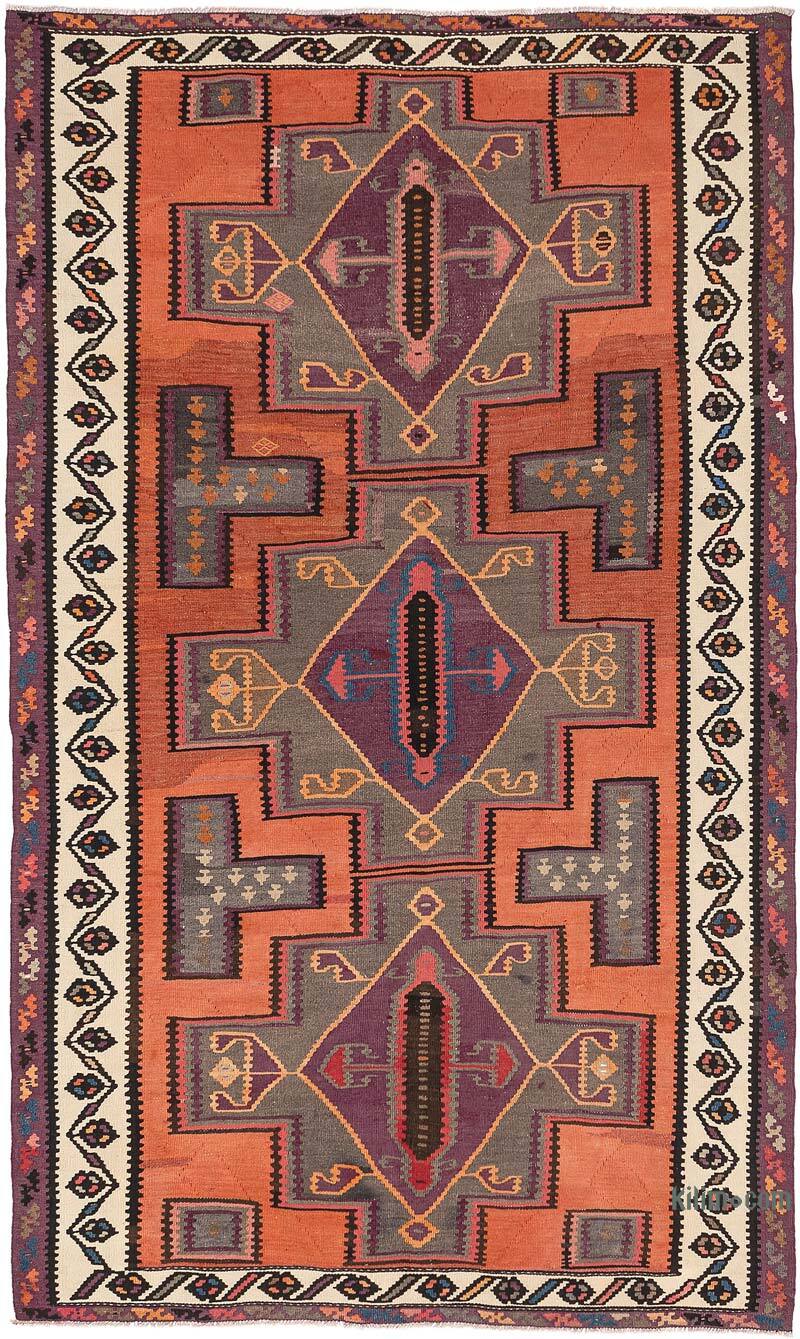 Alfombra Vintage Kuba Kilim - 159 cm x 256 cm - K0077730
