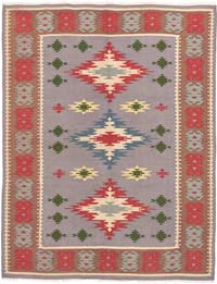 Vintage Bulgar Kilimi - 120 cm x 153 cm