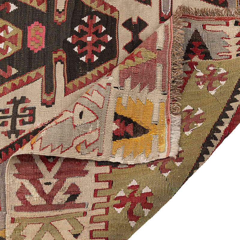 Alfombra Kayseri Kilim Vintage - 113 cm x 164 cm - K0077742