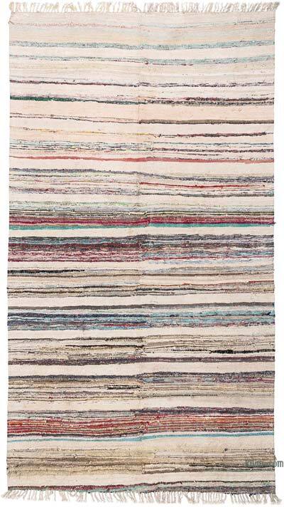 Vintage Anadolu Pala Kilimi (Çaput) - 140 cm x 255 cm