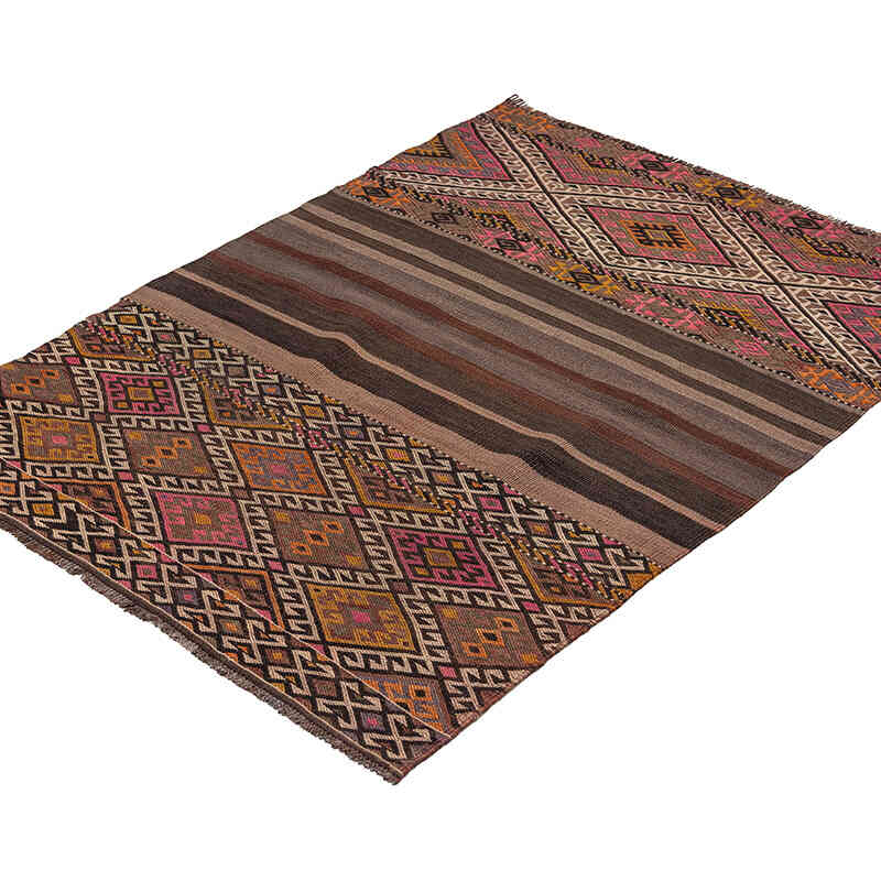 Vintage Bayburt Kilimi - 92 cm x 116 cm - K0077748
