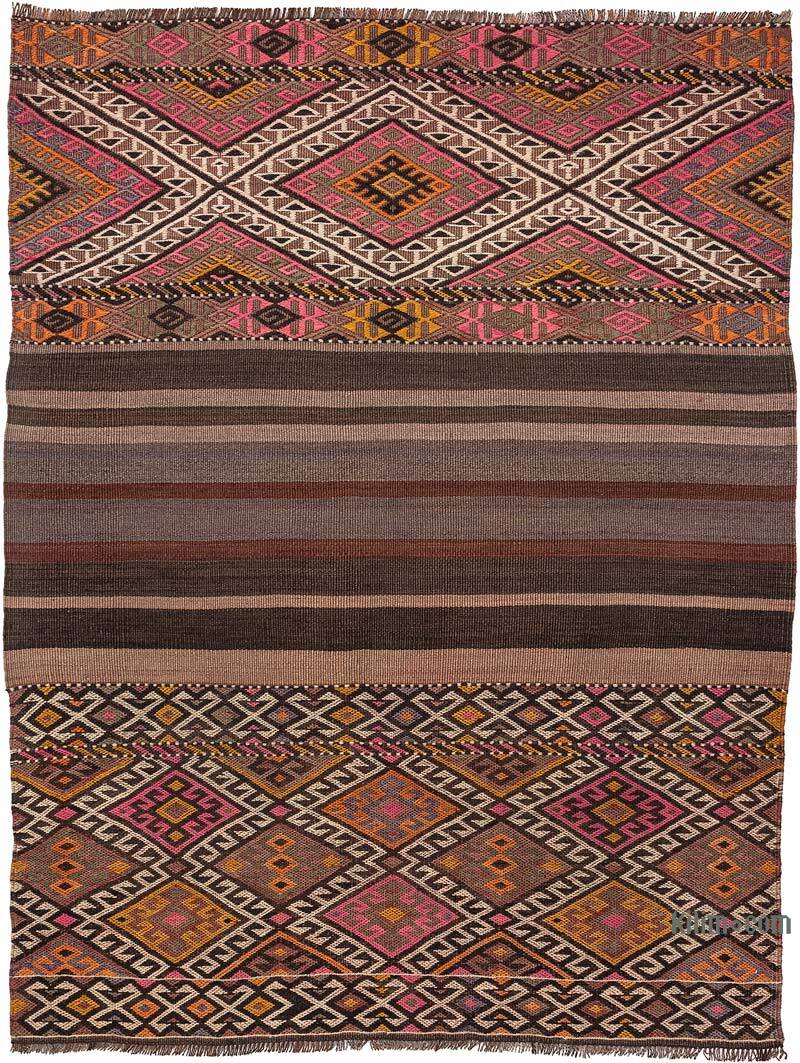 Vintage Bayburt Kilimi - 92 cm x 116 cm - K0077748