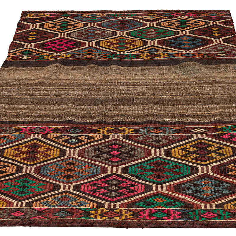 Vintage Bayburt Kilimi - 111 cm x 166 cm - K0077749